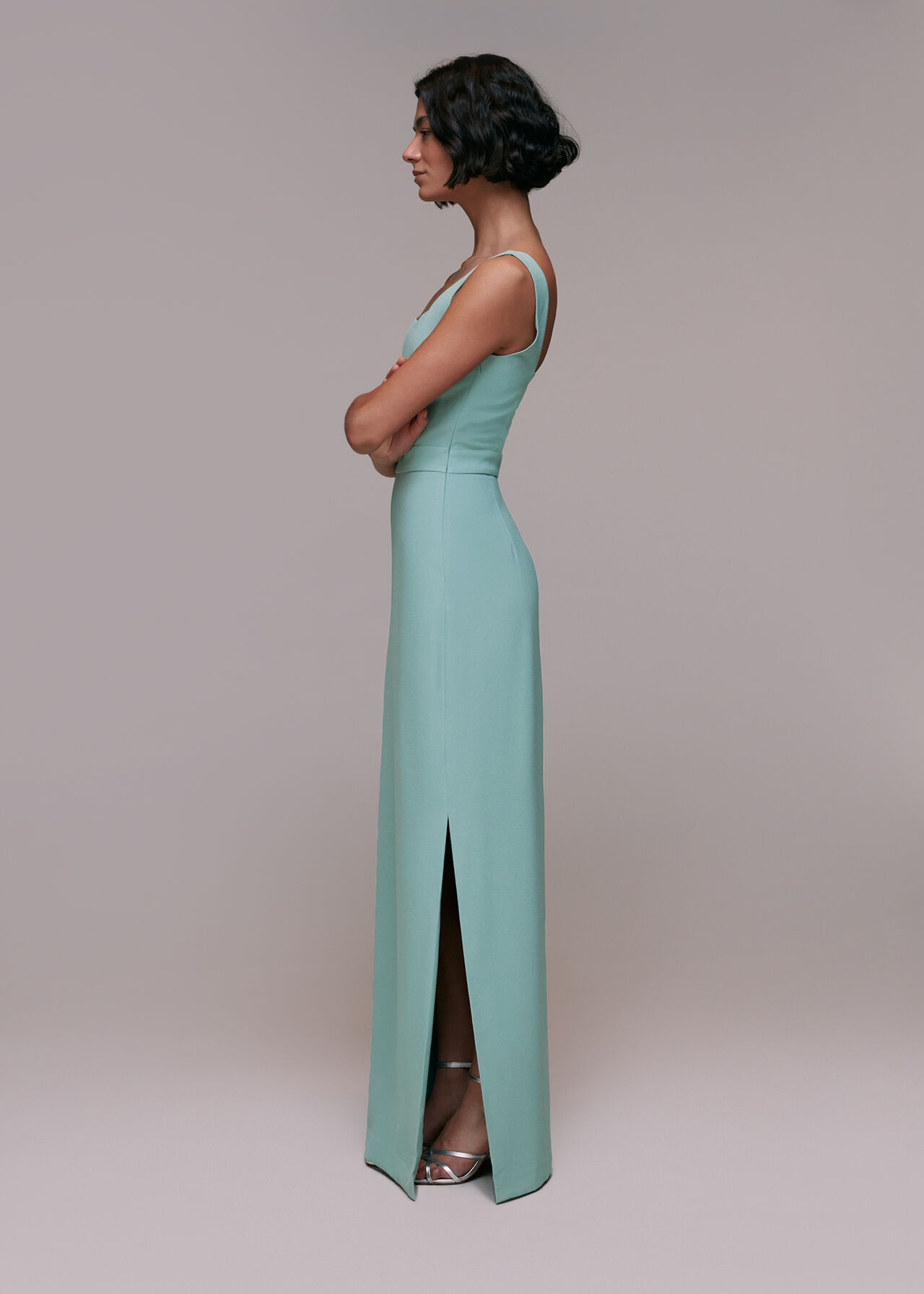 Mila Square Neck Maxi Dress